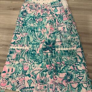 Lilly Pulitzer Pink and Gold Tag